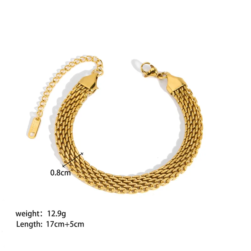 Mesh Chain Bracelet
